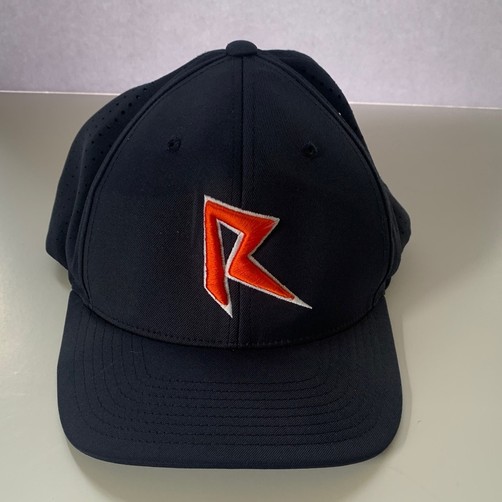 Ridgecut Black Cap with Red Logo Size L